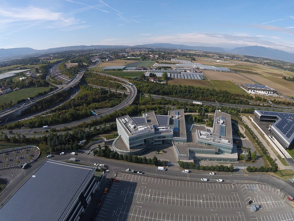 Vista dall'alto della sede di ST Microelectronics